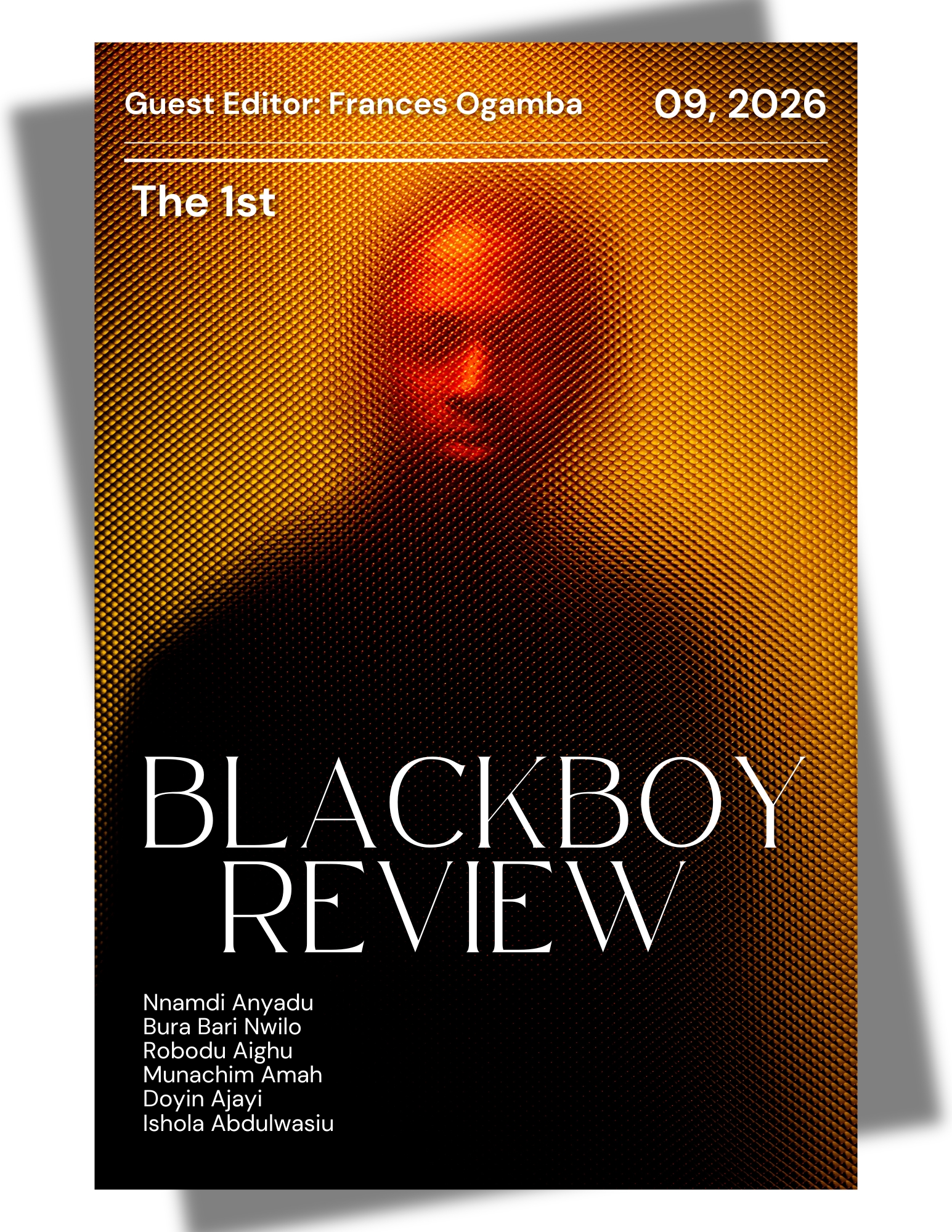 Black Boy Review Issue 1 cover